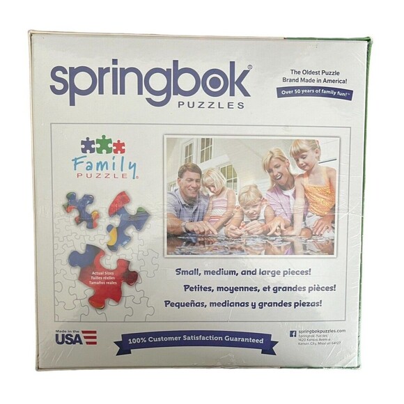 Sealed SPRINGBOK To All A Good Night 400 Pc Puzzle 2016 Slight Damage Box USA - Picture 2 of 2